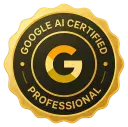 Google AI Certified Professional badge