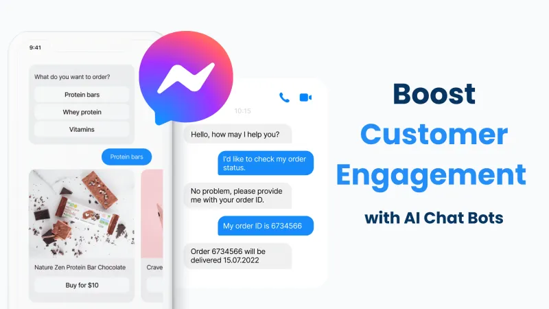 Messenger shopping assistant project interface